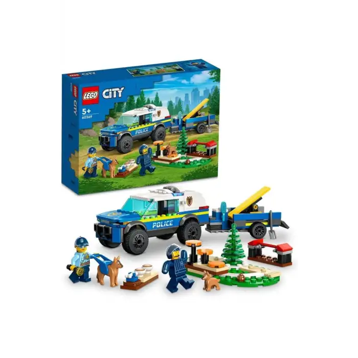 LEGO CITY MOBİL POLİS KÖPEĞİ EĞİTİMİ