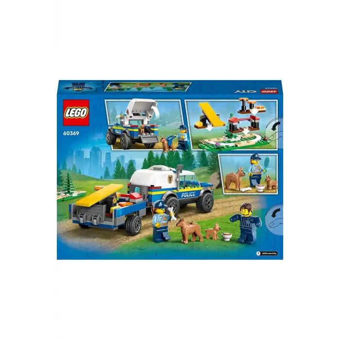 LEGO CITY MOBİL POLİS KÖPEĞİ EĞİTİMİ