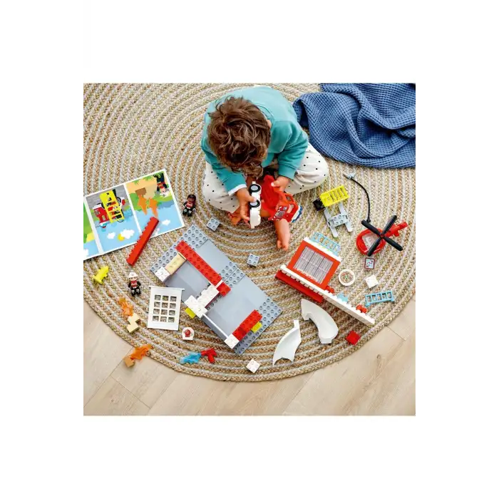 LEGO FIRE STATION HELICOPTER