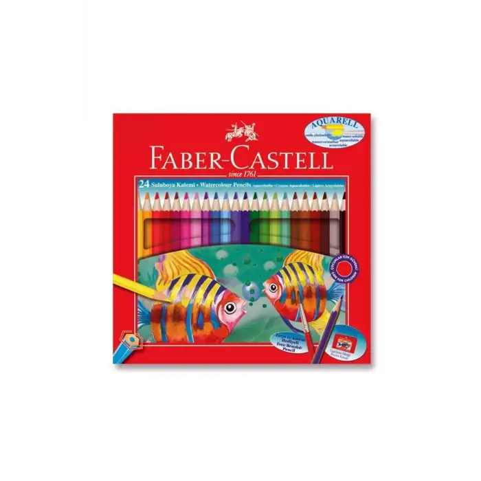FABER CASTELL REDLINE AQUARELL KURU BOYA 24 RENK