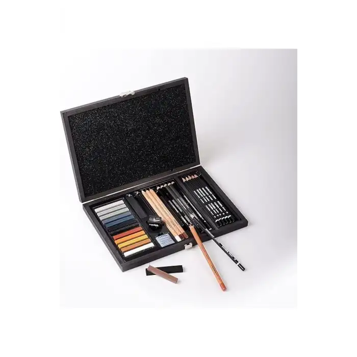 LYRA REMBRANDT MONOCHROME WOODEN BOX 31 Lİ