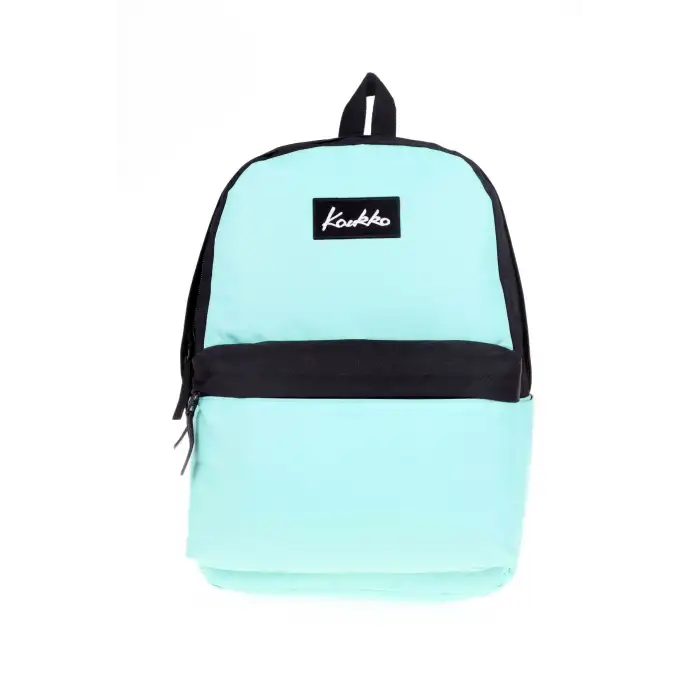 KAUKKO BASIC COLORS SIRT ÇANTASI (MİNT-SİYAH)