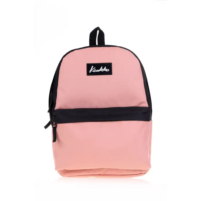 KAUKKO BASIC COLORS SIRT ÇANTASI (VİZON-SİYAH)