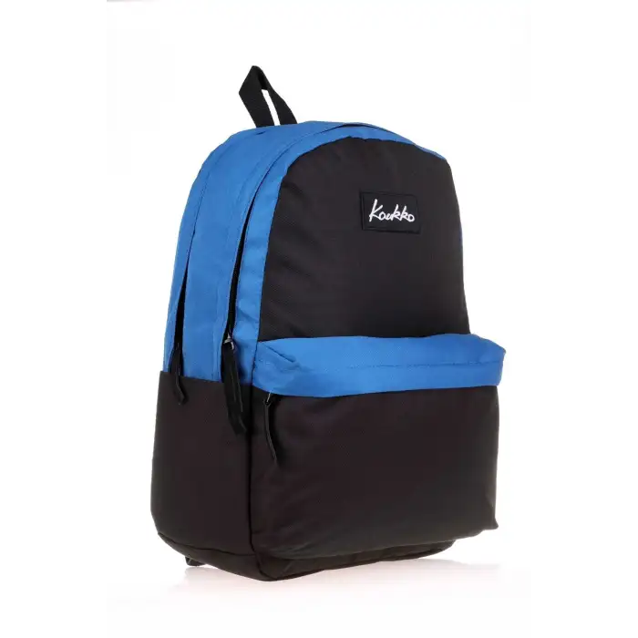 KAUKKO BASIC COLORS SIRT ÇANTASI (SİYAH-ÇİVİT) K1411