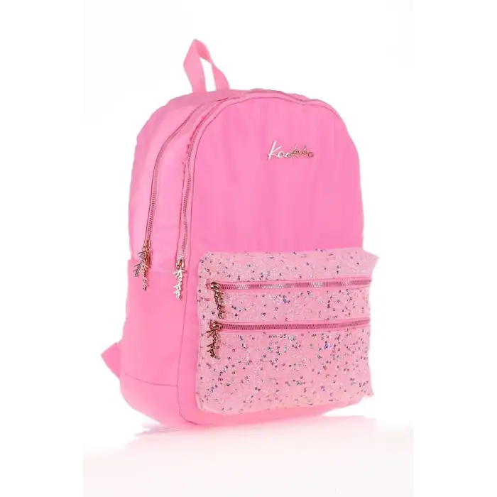 KAUKKO MAGIC DREAMS SIRT ÇANTASI(TAŞLI PULLU PEMBE)