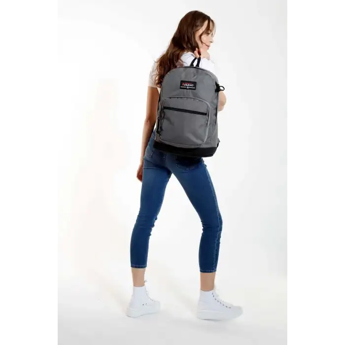 KAUKKO SIRT ÇANTASI SPORT GRİ