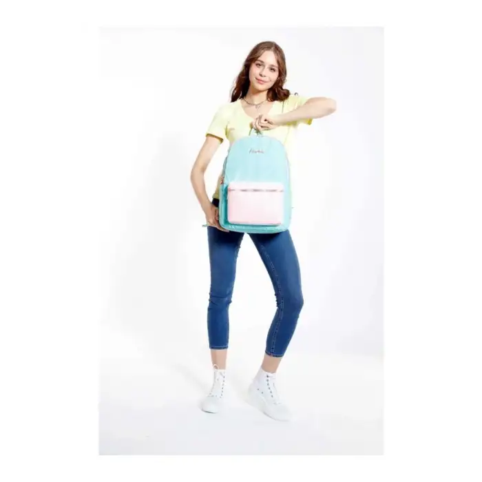 KAUKKO BRIGHT SIRT ÇANTASI (KAPİTONE-MINT)