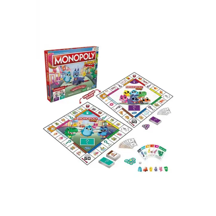 MONOPOLY JUNIOR 2Sİ 1 ARADA
