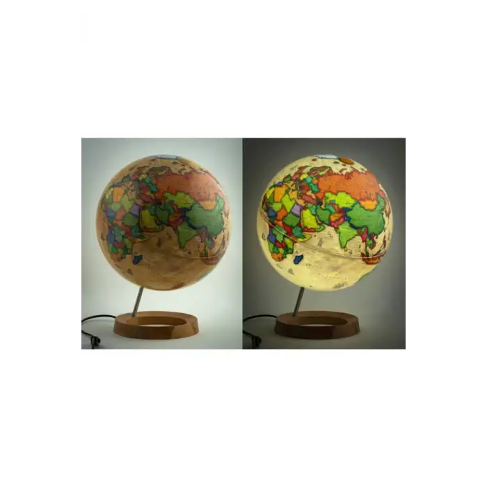 Gürbüz Işıklı Antik Küre 33 Cm