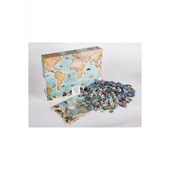 GÜRBÜZ 12203 ANTİK DÜNYA PUZZLE 1000 PARÇA