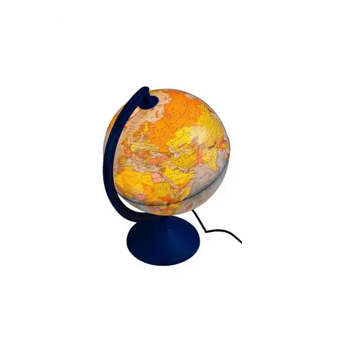 GÜRBÜZ IŞIKLI SİYASİ KÜRE 26 CM