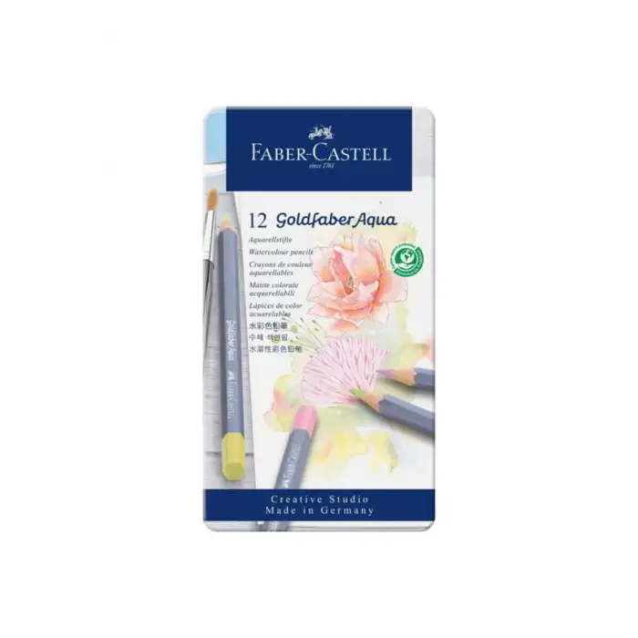FABER CASTELL Goldfaber Aqua Bk 12lı Pastel