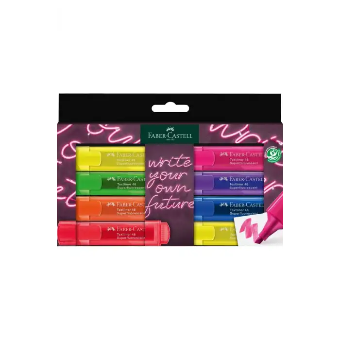 FABER TEXTLİNER 46 ŞEFFAF G GENZ 8Lİ PAKET