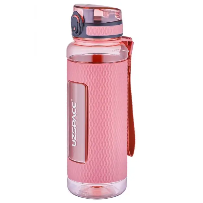 Uzspace Matara Tritan Bpa Free 1100 Ml GLOW PEMBE