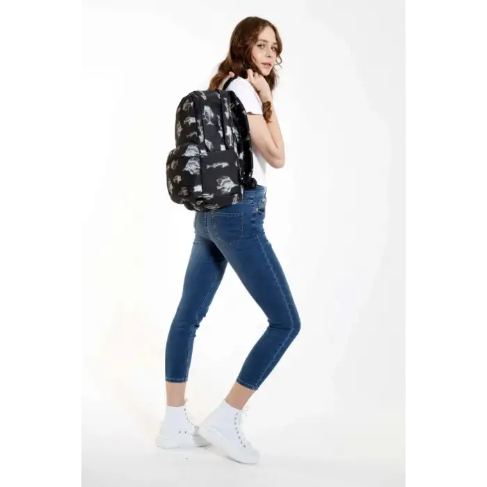 KAUKKO SIRT ÇANTASI NATURE FISH