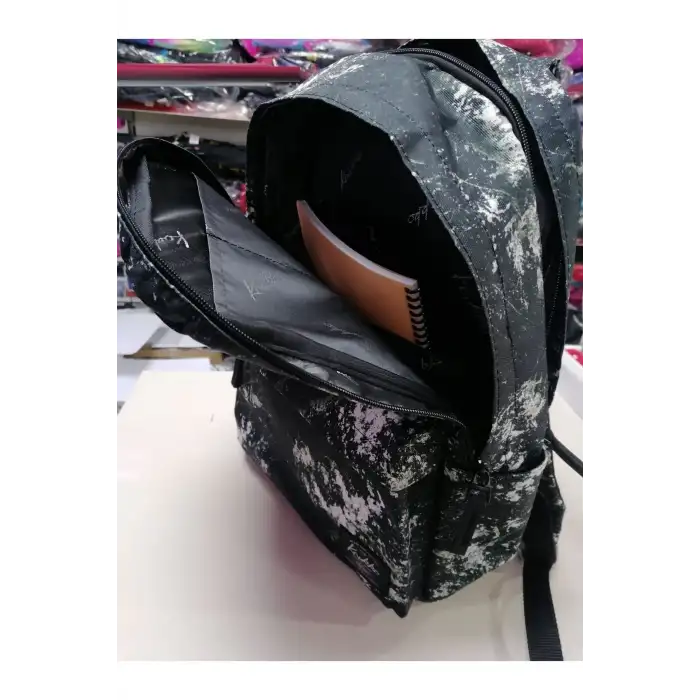 KAUKKO SIRT ÇANTASI NATURE BLACK PAINT