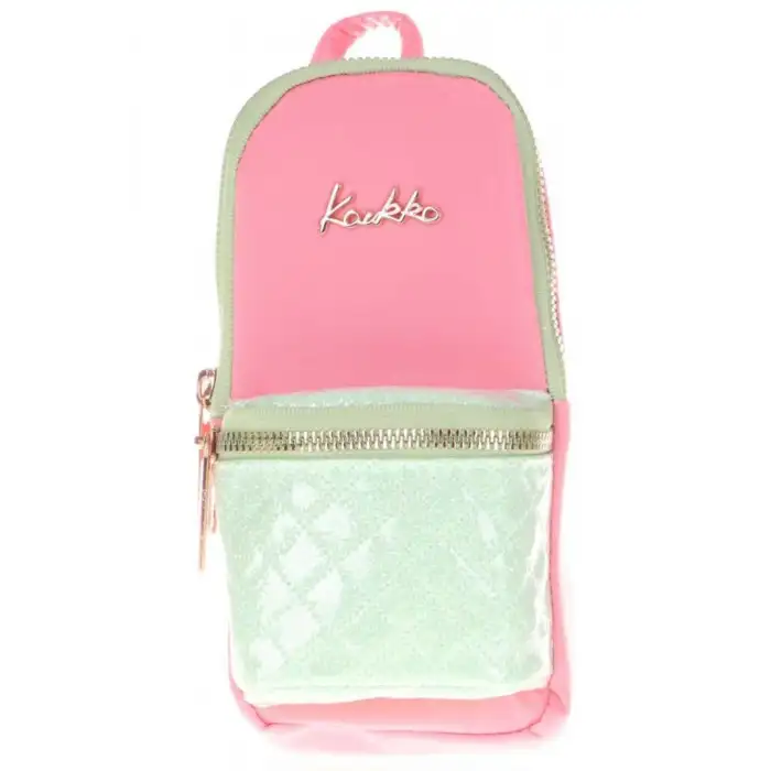 KAUKKO KALEM ÇANTASI BRIGHT JUNIOR BAG KAPİTONE-ROSE