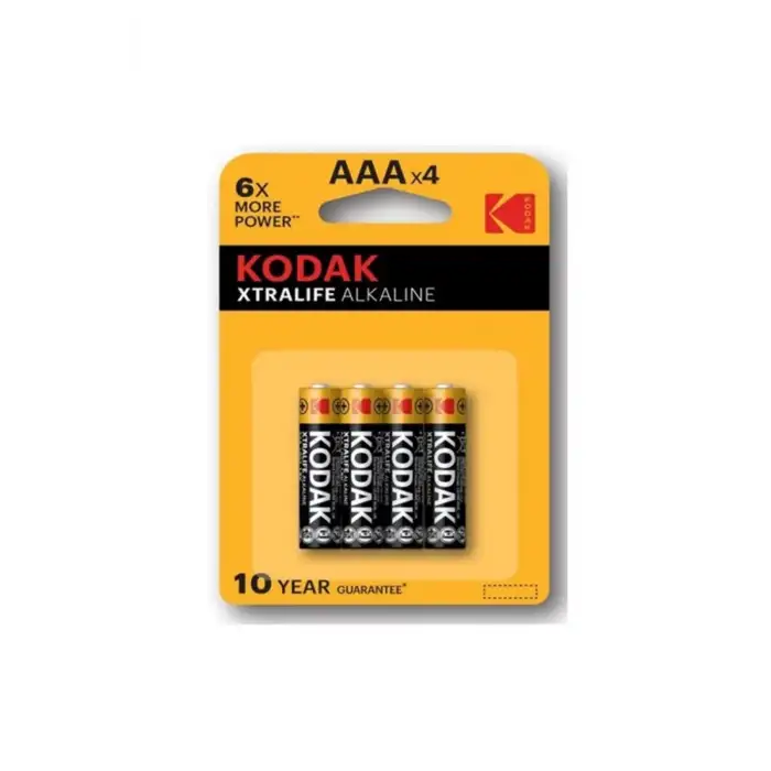 KODAK PİL İNCE ALKALİN 4LÜ BLS