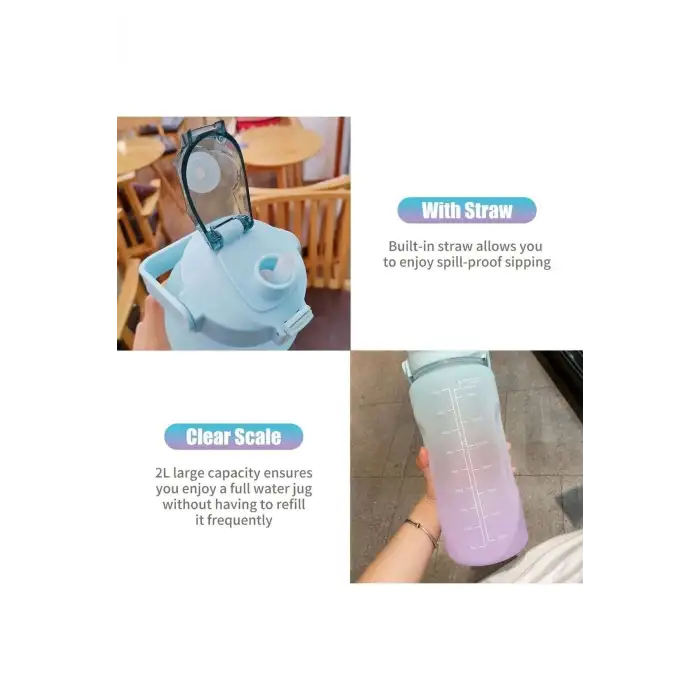 TAROS QUOKKA LİFE RAİNBOW MATARA 2 LT 6725