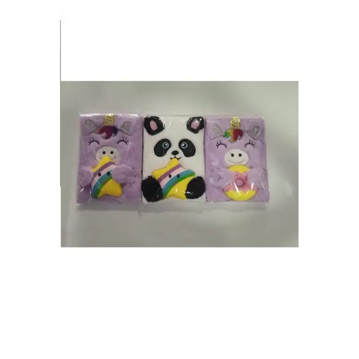 TAROS UNICK COLOR PUFFY ANIMALS PELUŞ LÜKS HATIRA DEFTERİ