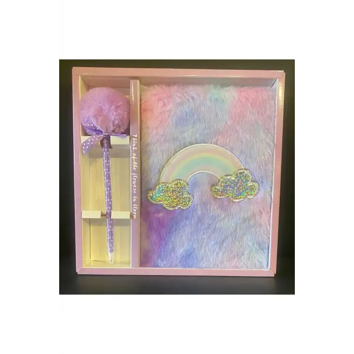 TAROS UNICK COLOR ELEGANS RAINBOW KALEMLİ HATIRA DEFTERİ