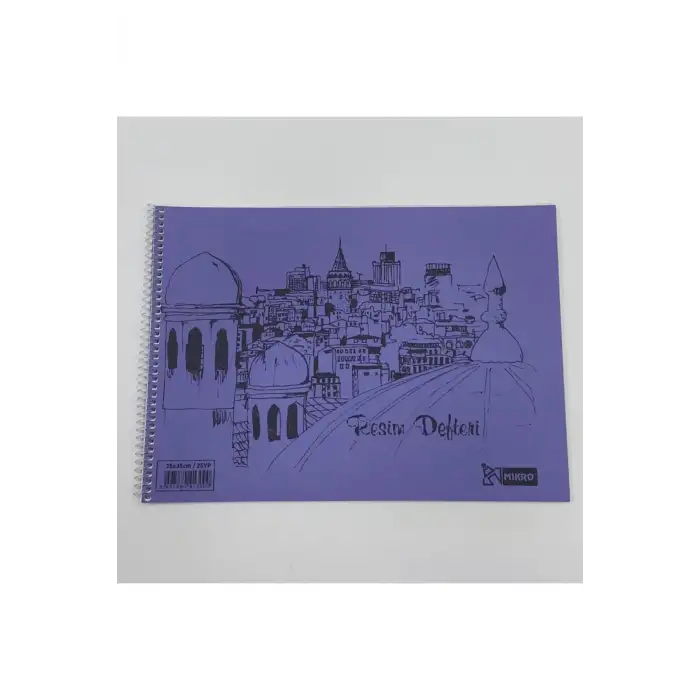 MİKRO 25*35 25 YAPRAK RESİM DEFTERİ