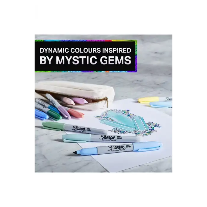 SHARPIE FINE KUMBARA HEDİYELİ 16 SET TEK BOYNUZ