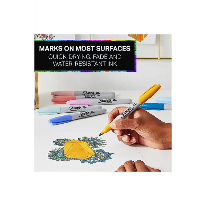 SHARPIE FINE KUMBARA HEDİYELİ 16 SET TEK BOYNUZ