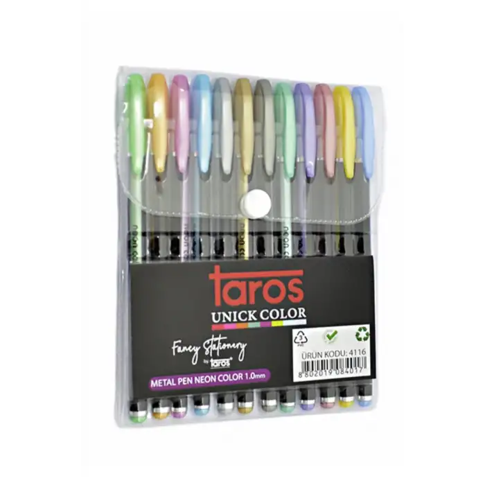 UNICK COLOR JEL KALEM METALİZE 12 Lİ