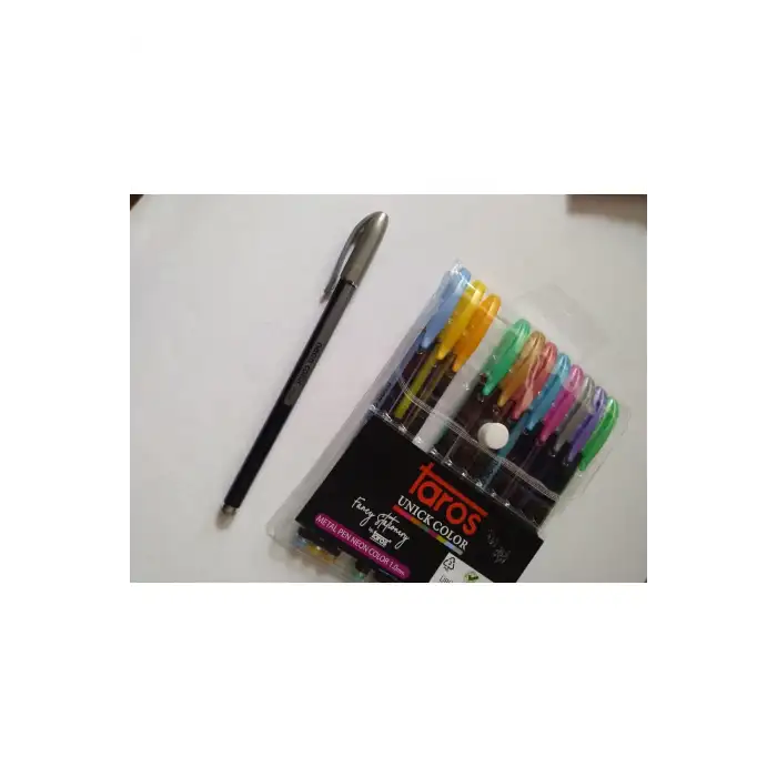 UNICK COLOR JEL KALEM METALİZE 12 Lİ