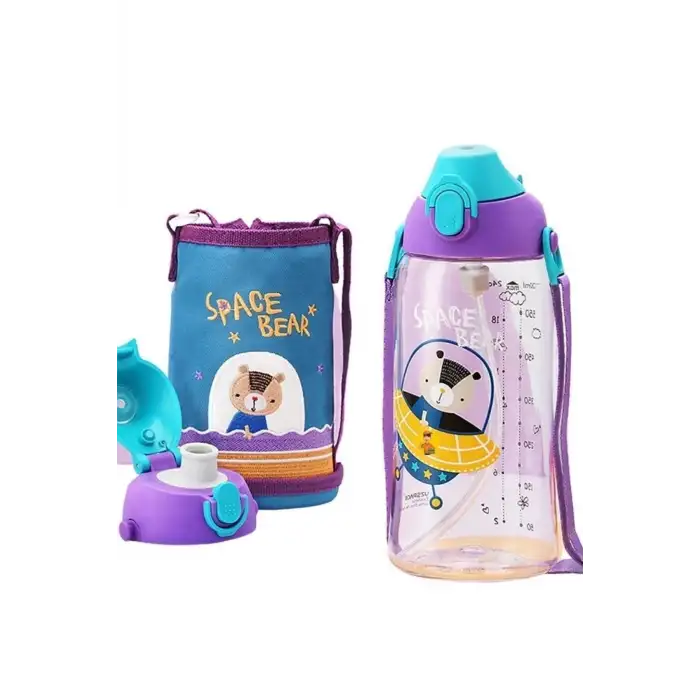 VAGON LIFE UZSPACE TRITAN PİPETLİ 700 ML MAVİ MATARA