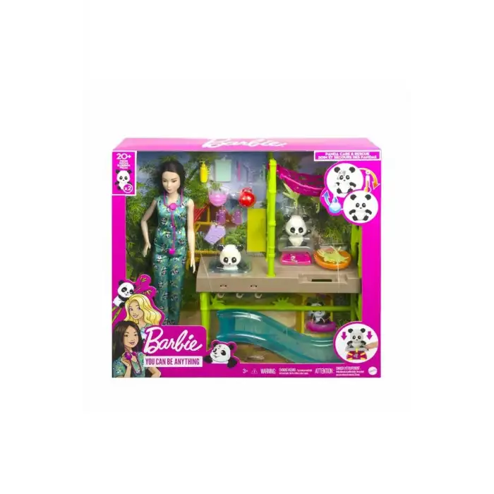 BARBIE PANDA BAKIMI OYUN SETİ
