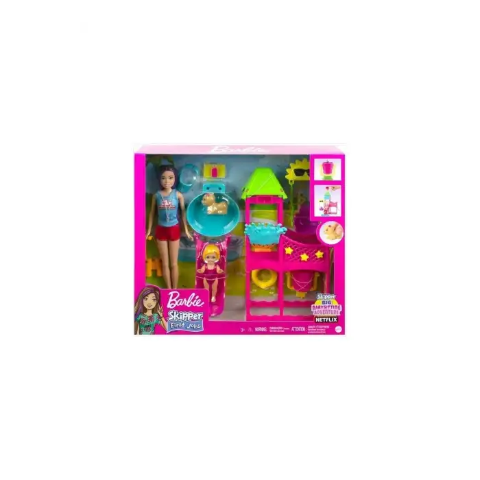 BARBIE SKIPPERIN SU PARKI EĞLENCESİ OYUN SETİ