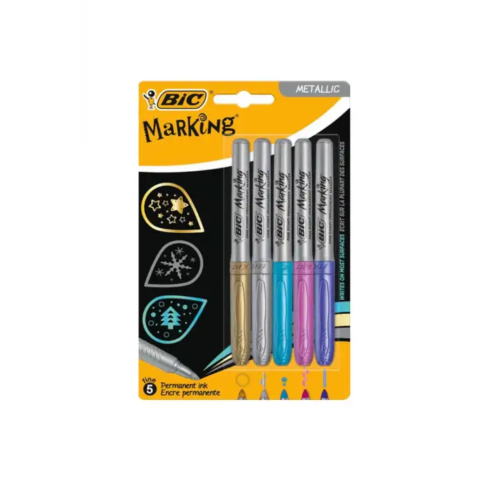 MARKING COLOUR 5Lİ METALİK RENKLER