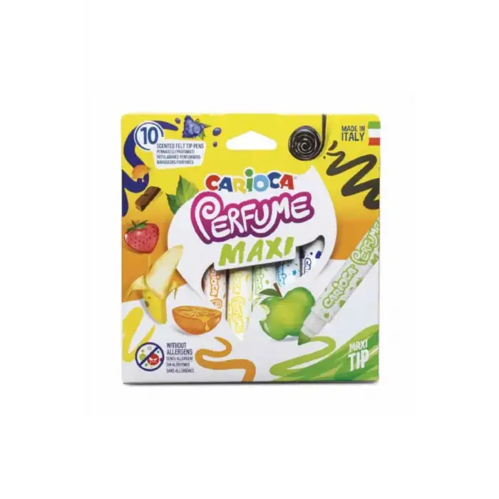 CARIOCA KOKULU JUMBO KEÇELİ BOYA KALEMİ 10 LU