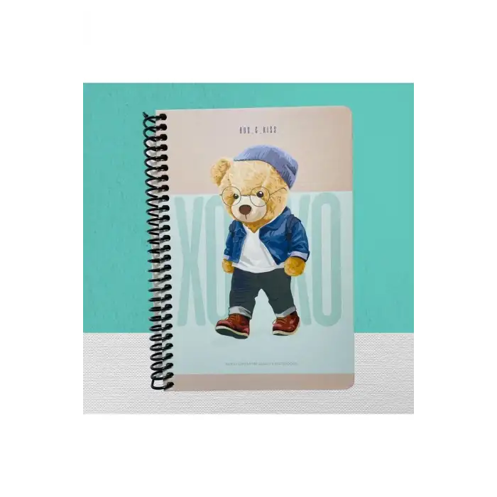 GIPTA DEFTER XOXO 17x24 120YP ÇİZGİ SPR SERT KPK