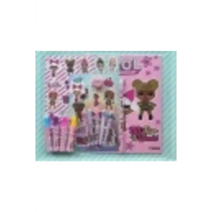 L.O.L STICKERLI BOYAMA SETİ