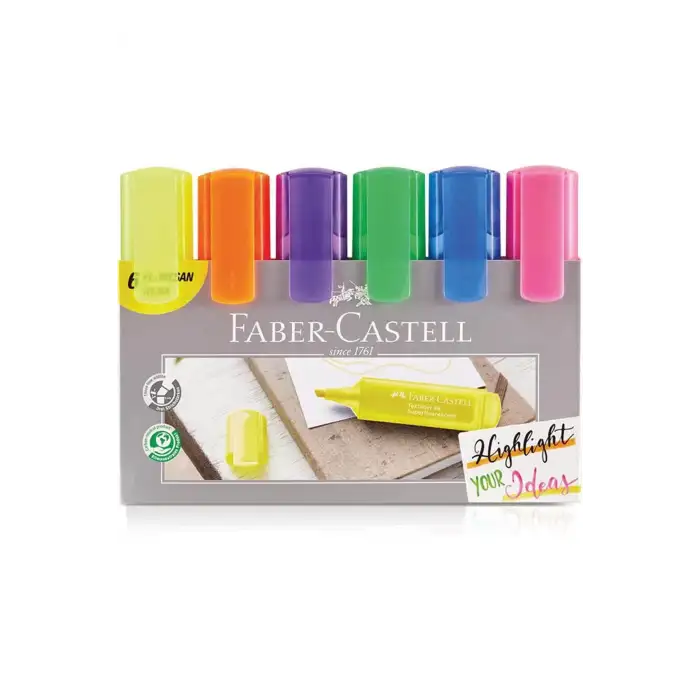 FABER CASTELL Fosforlu Kalem Özel Set 18x Paket