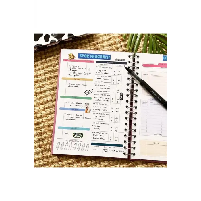 KONUŞAN AJANDA STİCKERLİ