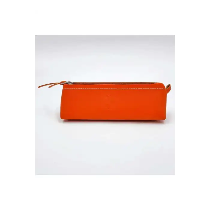 SÜDOR MONALİSA KALEMLİK DERİ TRIBAG TURUNCU KN14-08