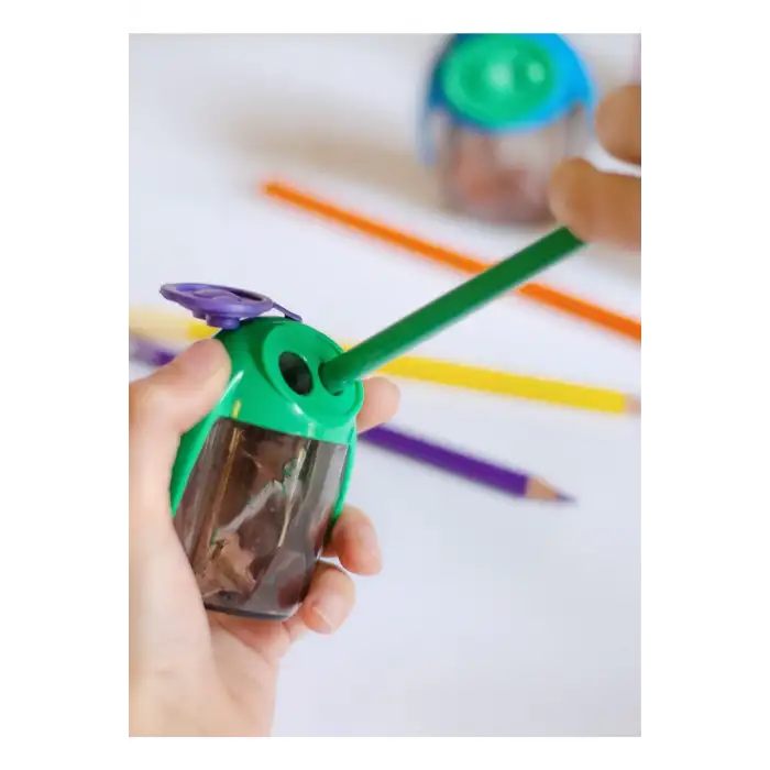 MİGOO PLASTİK ÇİFT KALEMTRAŞ