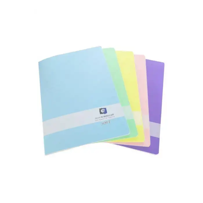 ALEX  Defter A4 80 Syf.soft Dkş.pp.kpk.düz
