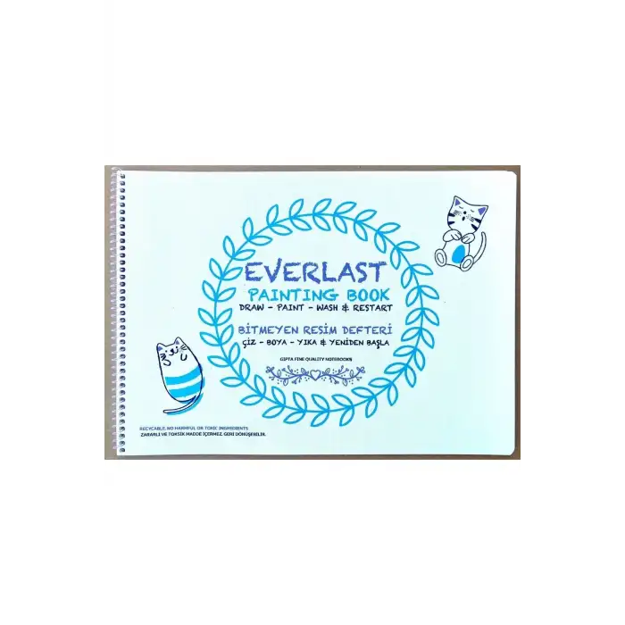 GIPTA BİTMEYEN RESİM DEFTERİ 25x35 4 YP EVERLAST SP.PP.KPK.