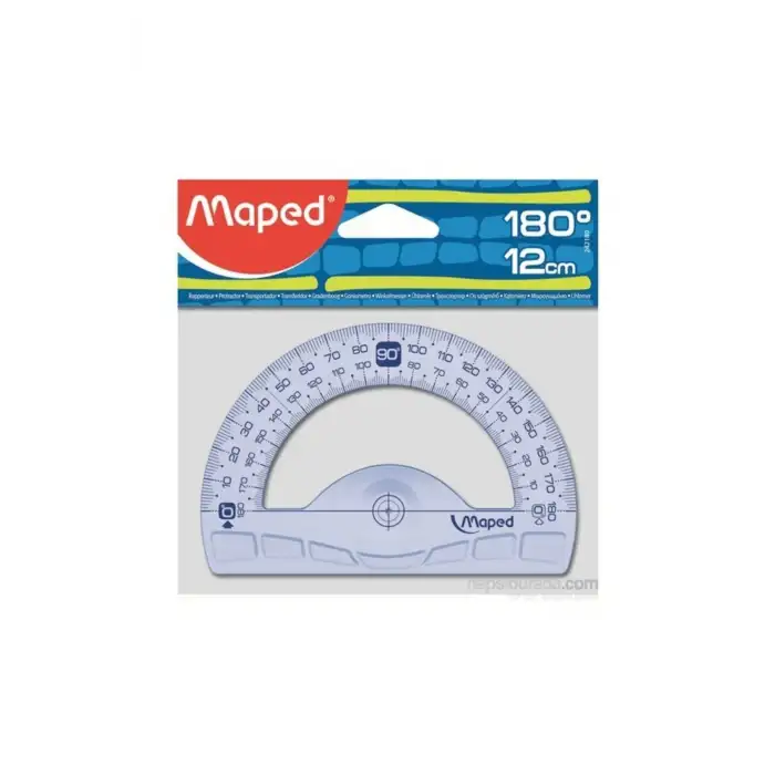 MAPED GEOMETRIK AÇI ÖLÇER 12CM 180°