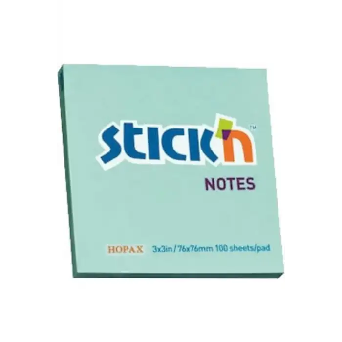 GIPTA STICKN 76x51 ECO NOTES PASTEL MAVİ 100YP