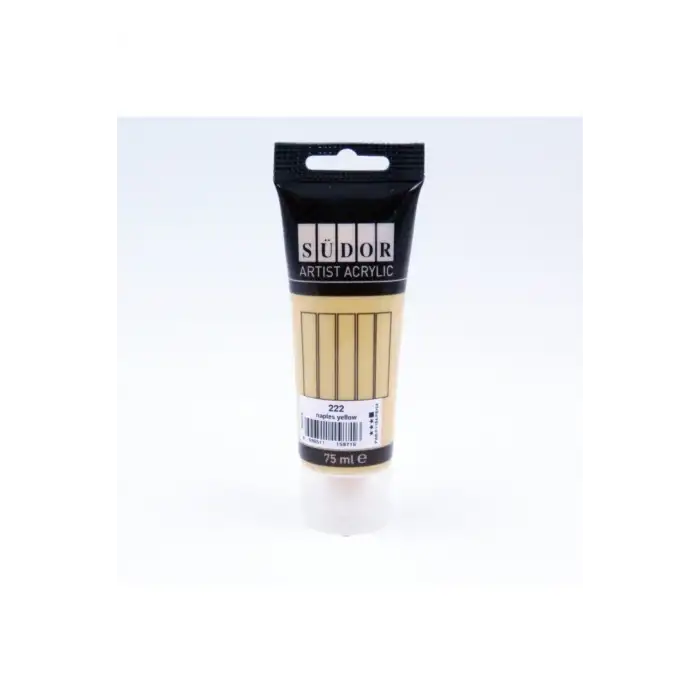 SÜDOR AKRİLİK BOYA 75ML NAPOLİ SARISI