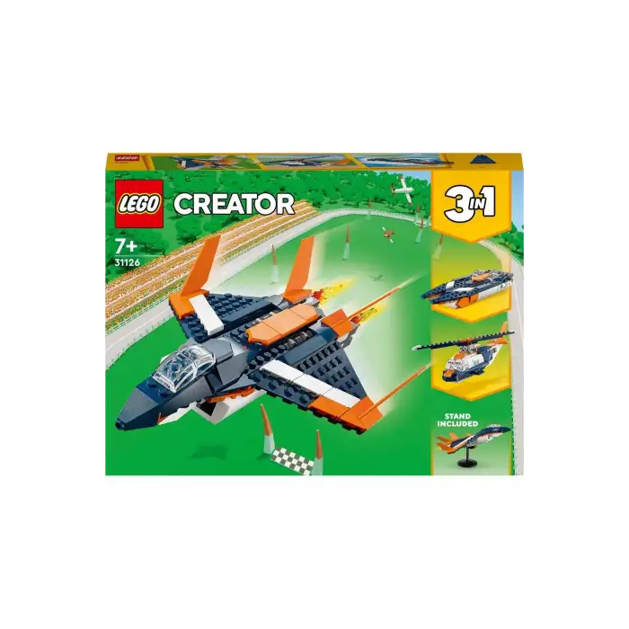 LEGO SUPERSONIC JET