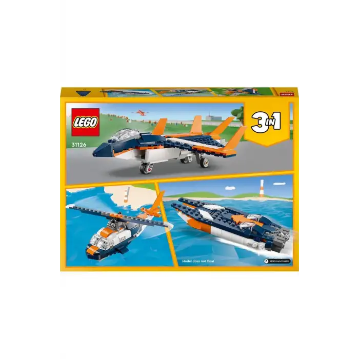 LEGO SUPERSONIC JET