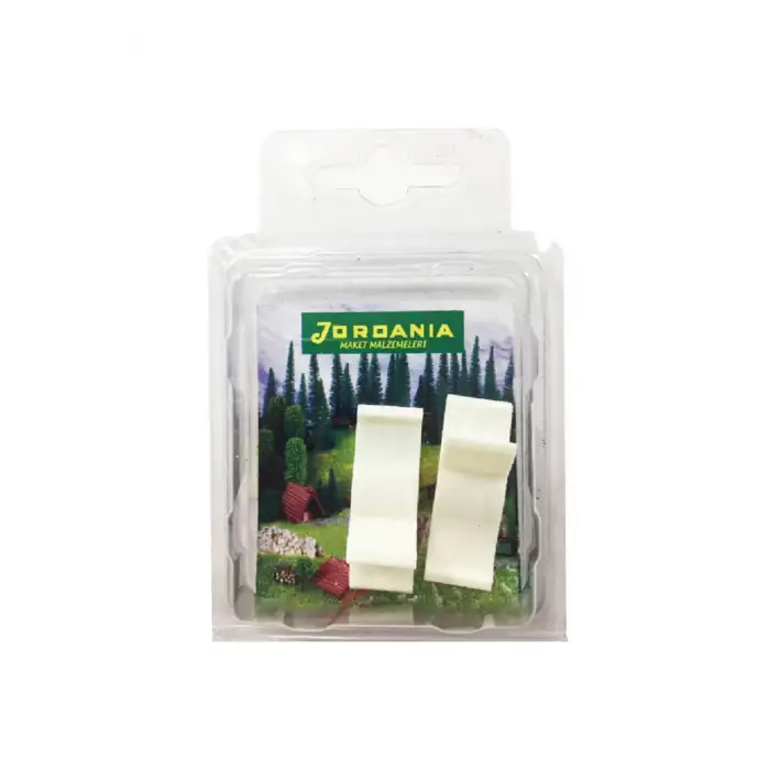 JORDANIA AHŞAP ŞEZLONG 1/50 2Lİ