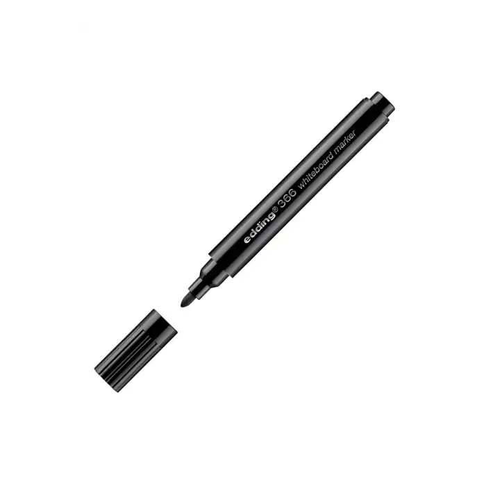 EDDING E-366 MİNİ BEYAZ TAHTA KALEMİ SİYAH